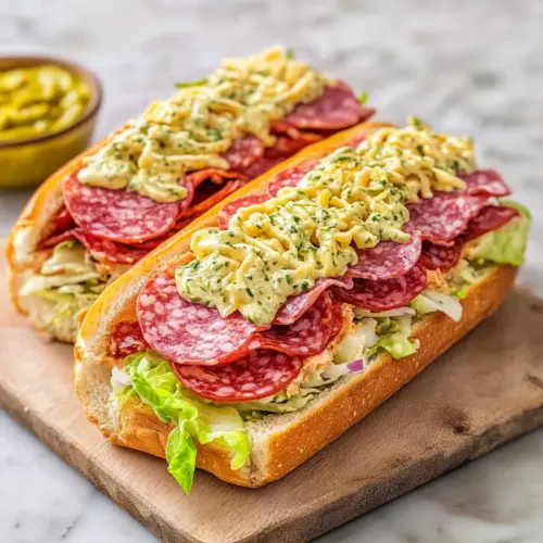 Italian Grinder Sandwich