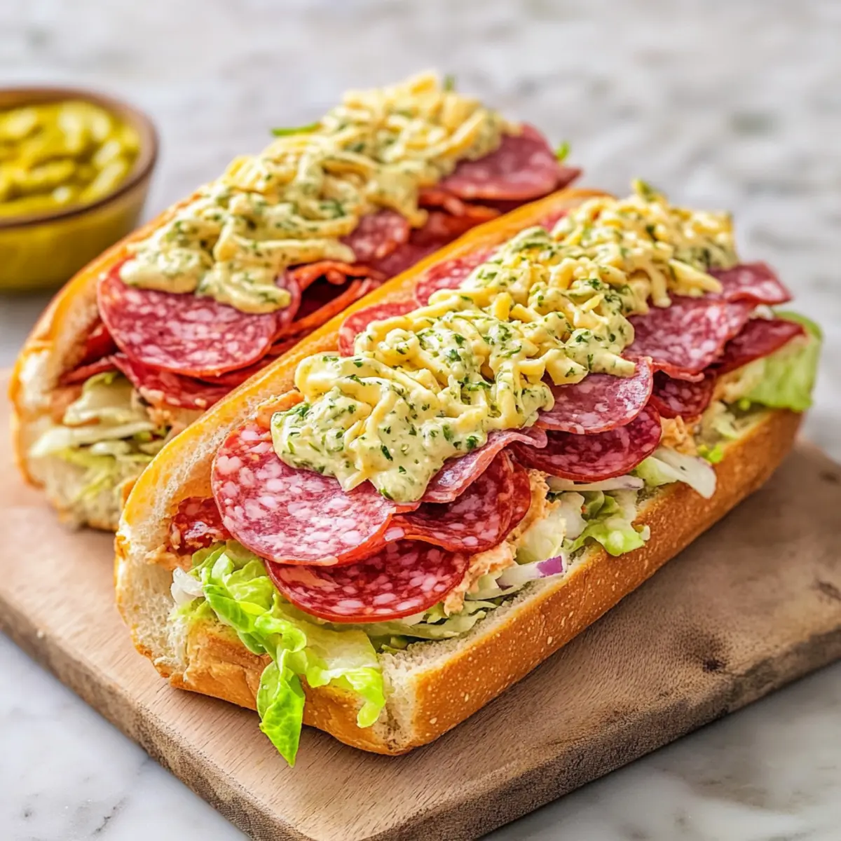 Italian Grinder Sandwich