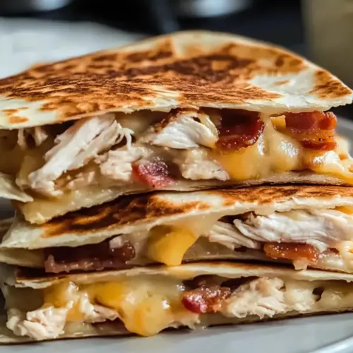 chicken Bacon Ranch Quesadilla