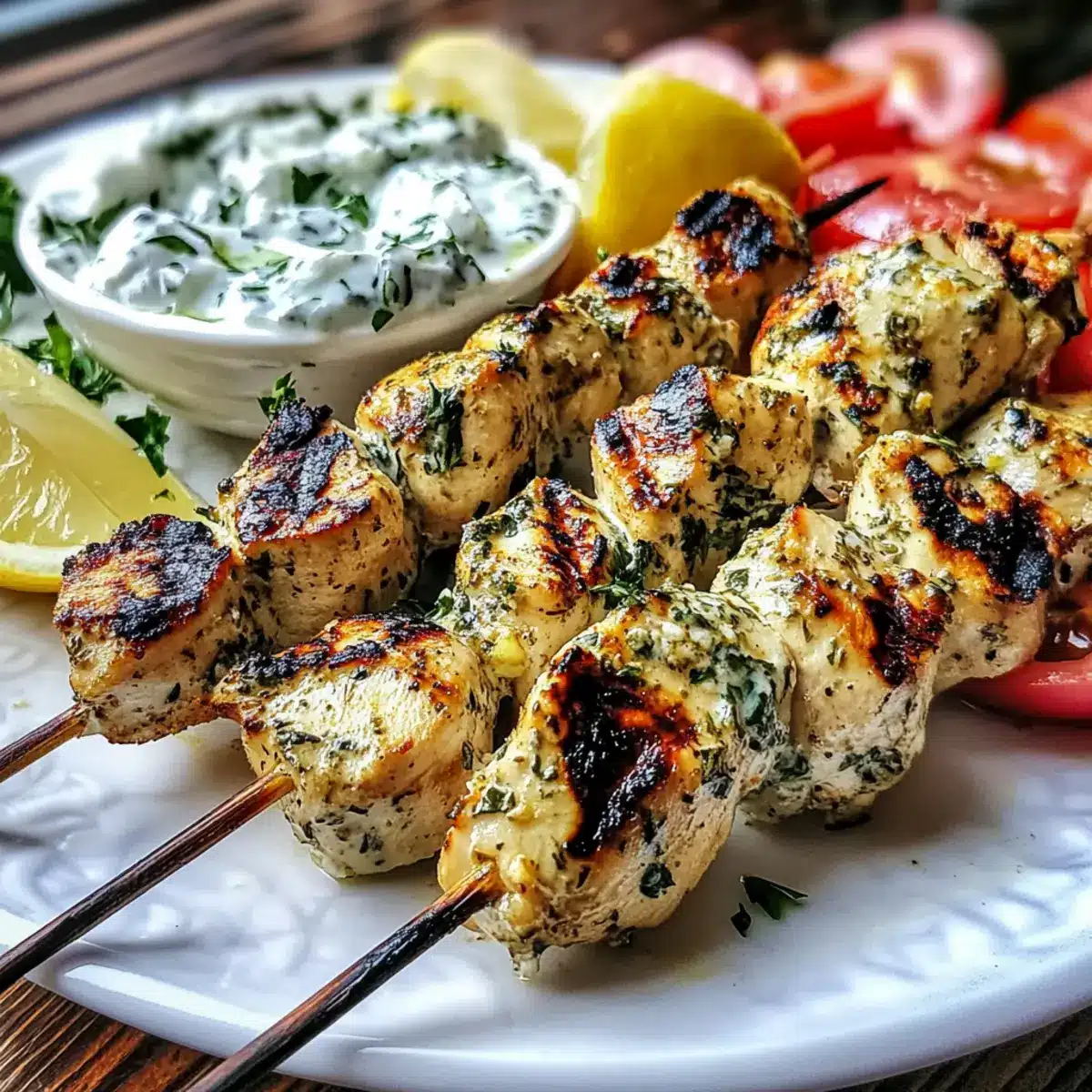 Authentic Greek Chicken Souvlaki Marinade