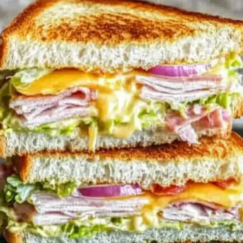 Viral Grinder Grilled Cheese Sandwich