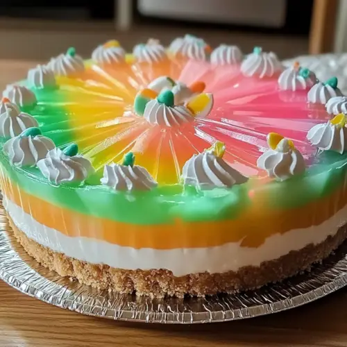 Easter No Bake Jello Pie