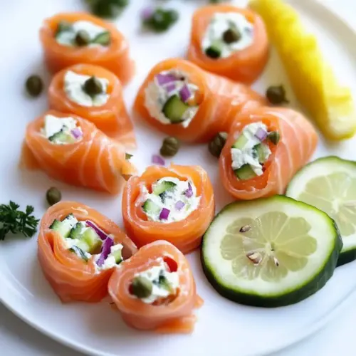Smoked Salmon Pinwheels