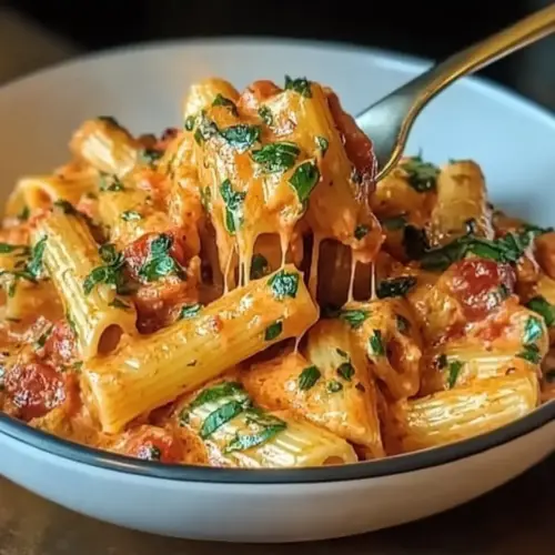Creamy Tomato Garlic Pasta