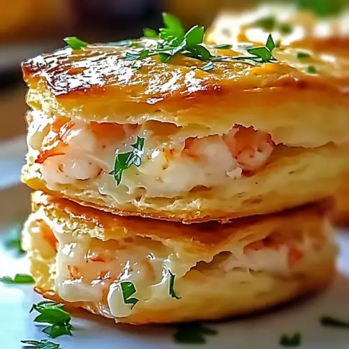 Shrimp Crab Biscuit Melts
