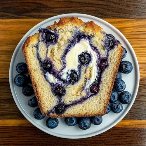 Blueberry Cream Cheese Bread
