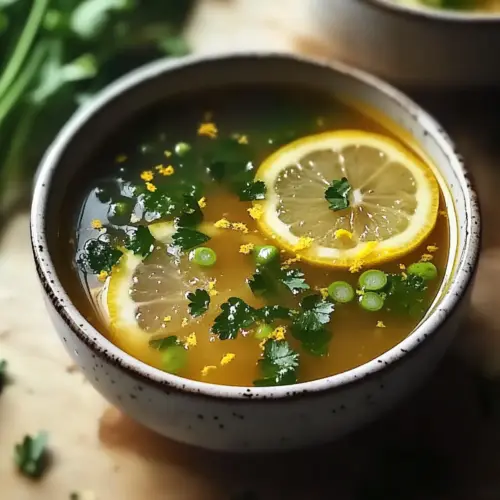 Miso-Ginger Lemon Detox Broth