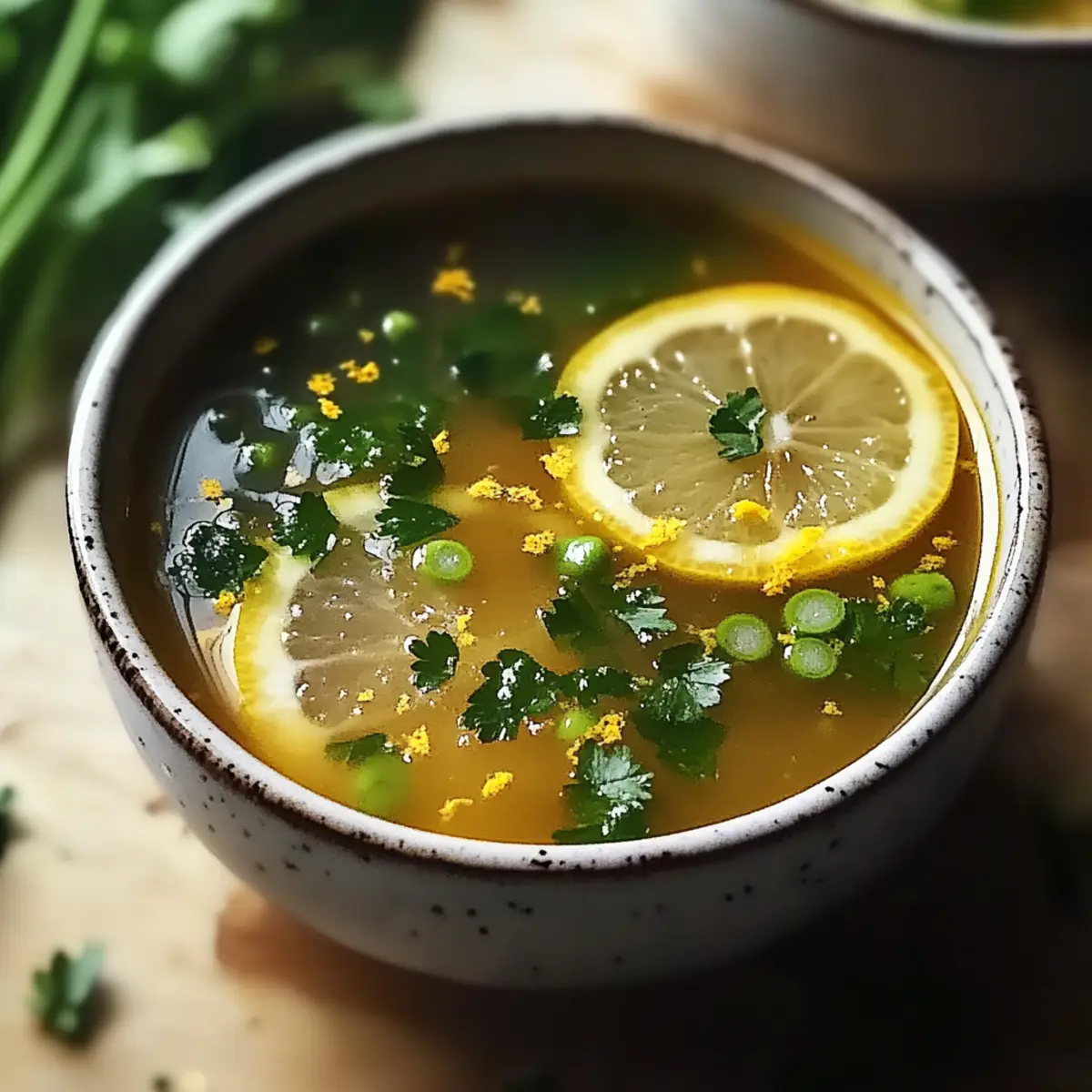 Miso-Ginger Lemon Detox Broth