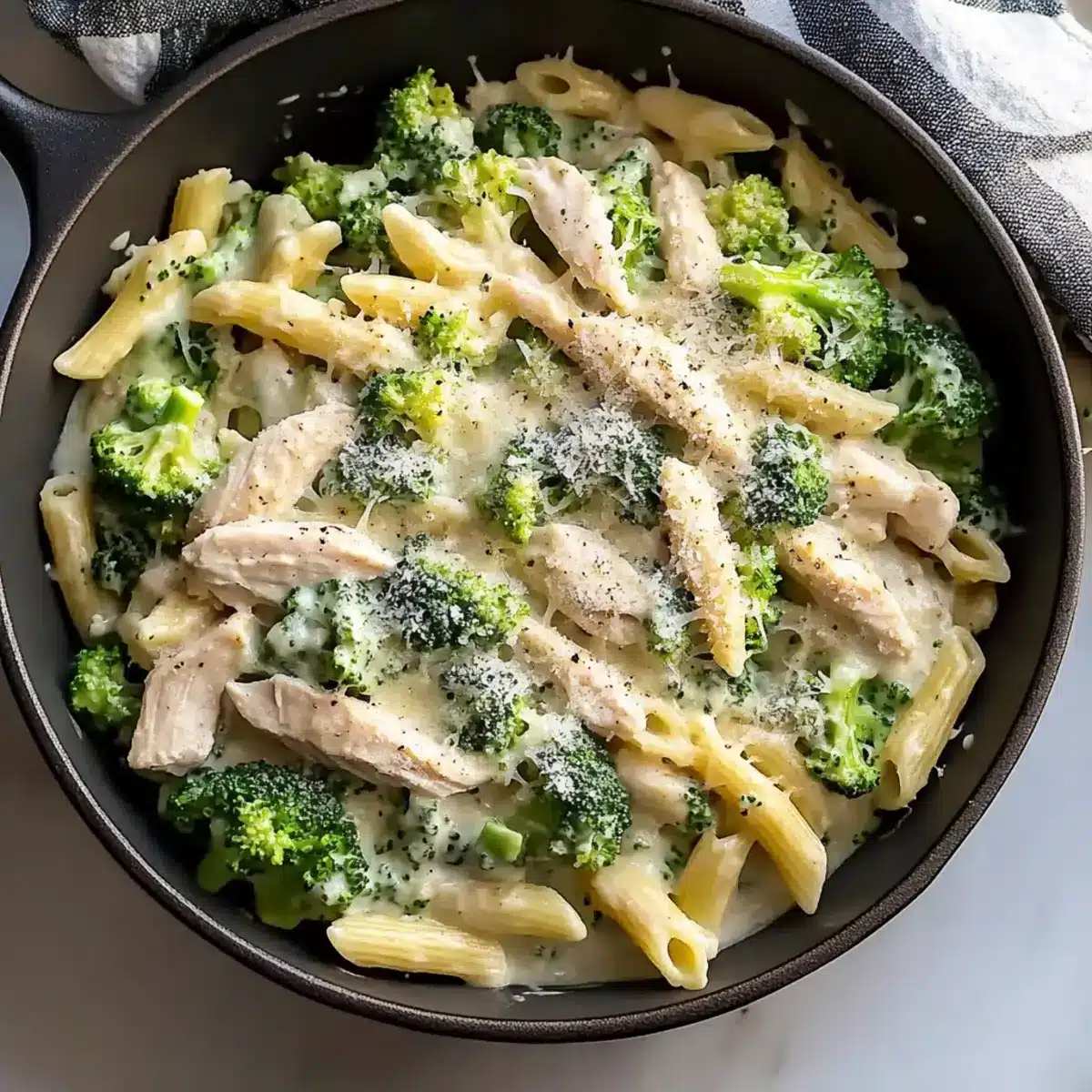 Rotisserie Chicken Broccoli Pasta