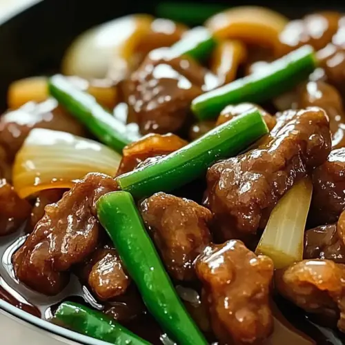 Chinese Beef and Onion Stir Fry