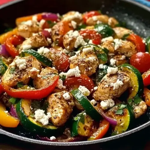 Mediterranean Chicken Stir Fry