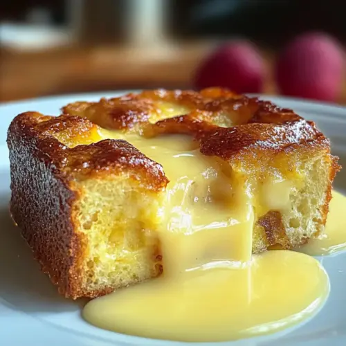 Custard Bread Pudding