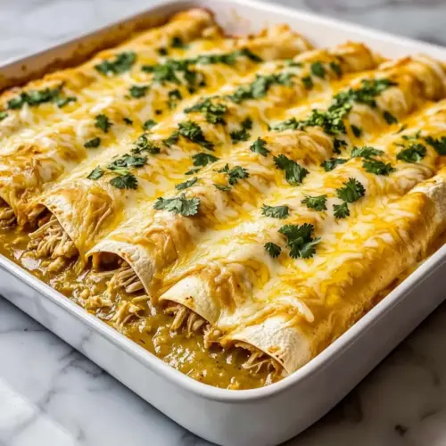 Pioneer Woman Green Chile Chicken Enchiladas