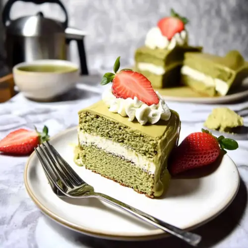 Matcha Tres Leches Cake
