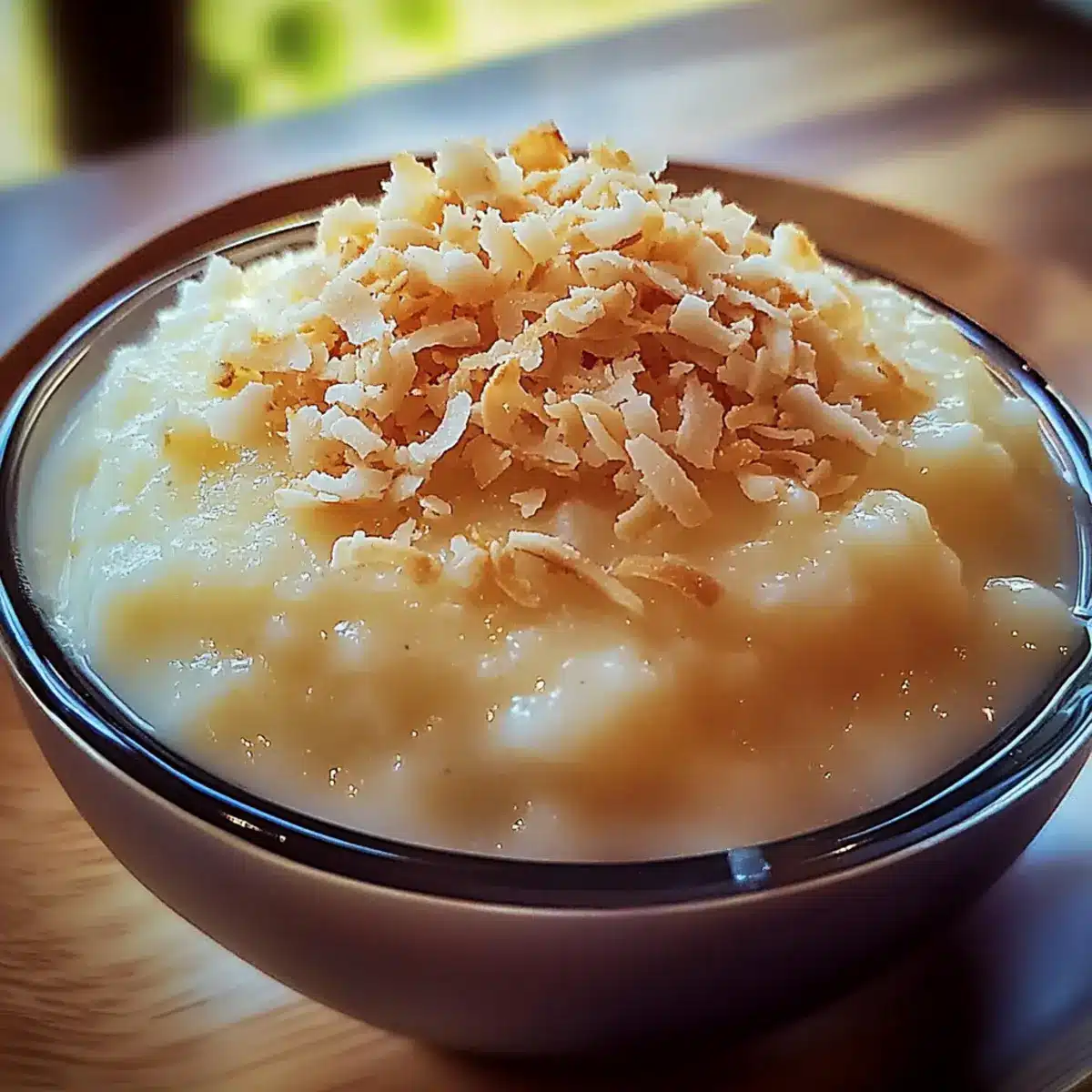 Brazilian Coconut Pudding