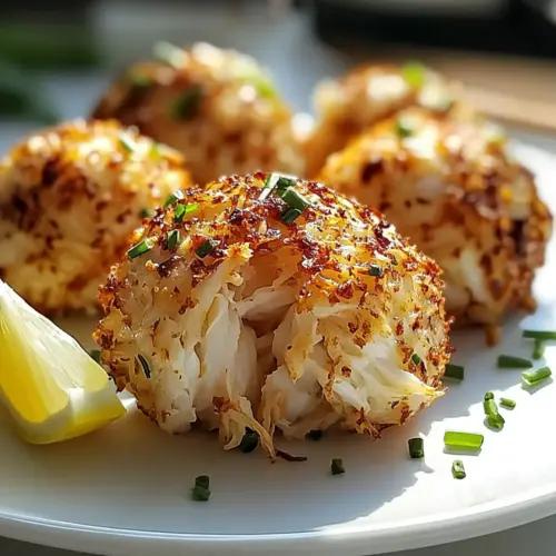 Savory Crab Bombs Appetizer