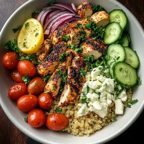Mediterranean Chicken Bowl