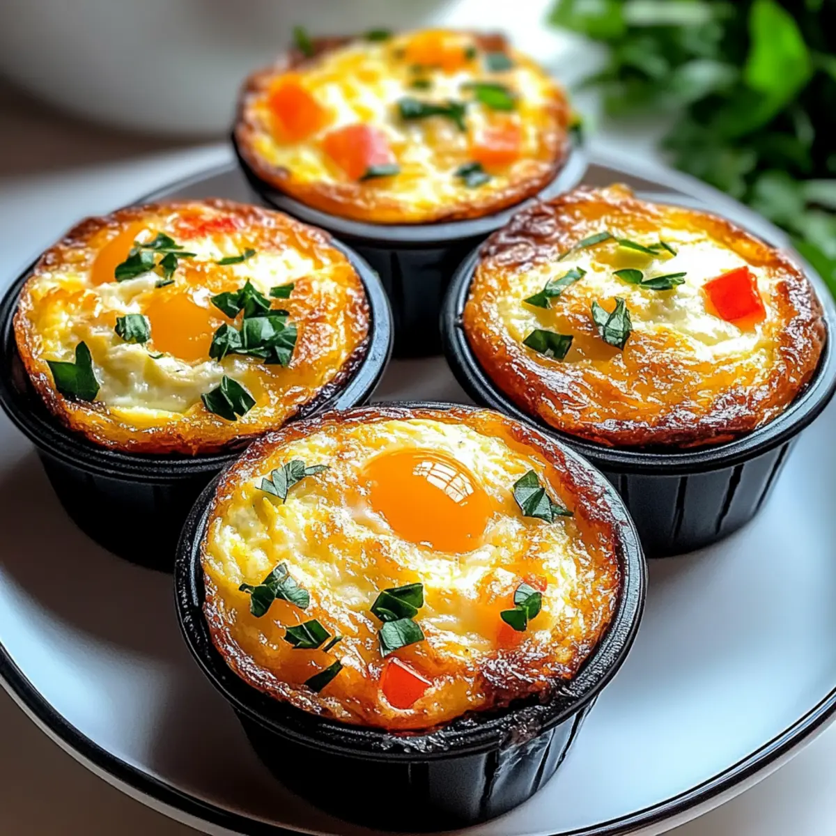 Fluffy Cottage Cheese Egg Muffins