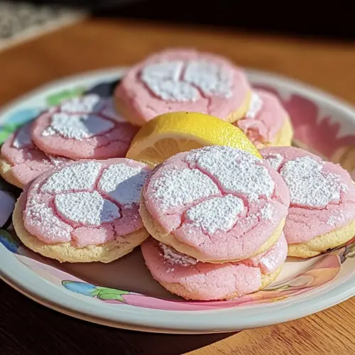 Pink Lemonade Cookies