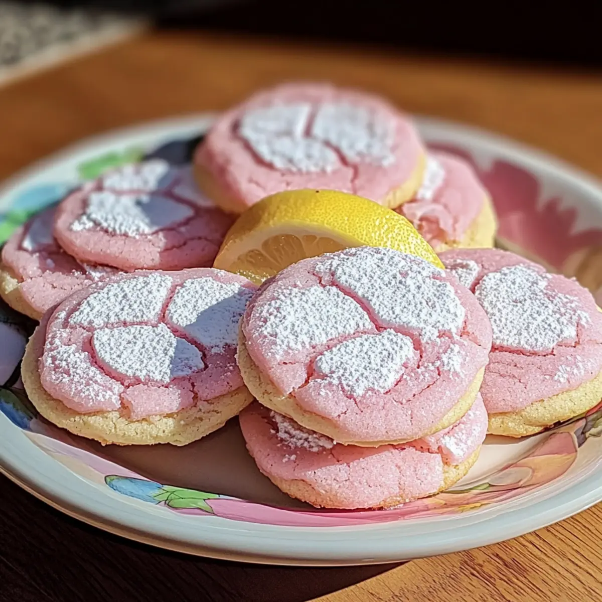 Pink Lemonade Cookies