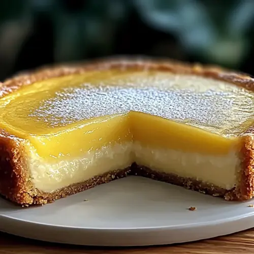 Italian Grandma’s Lemon Custard Cake