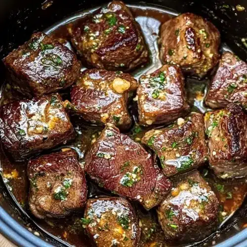 Cowboy Butter Steak Bites