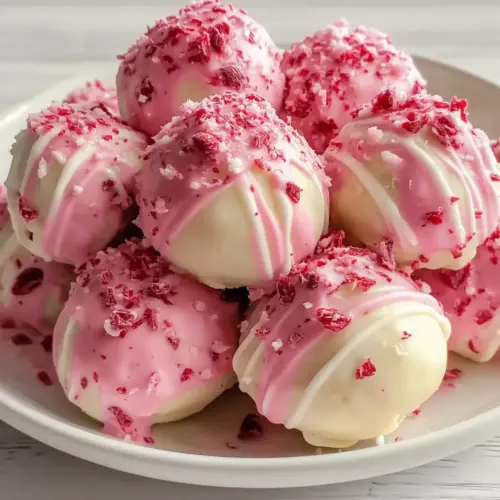 Strawberry Shortcake Truffles