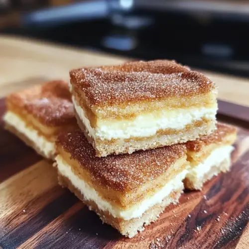Churro Cheesecake Bars