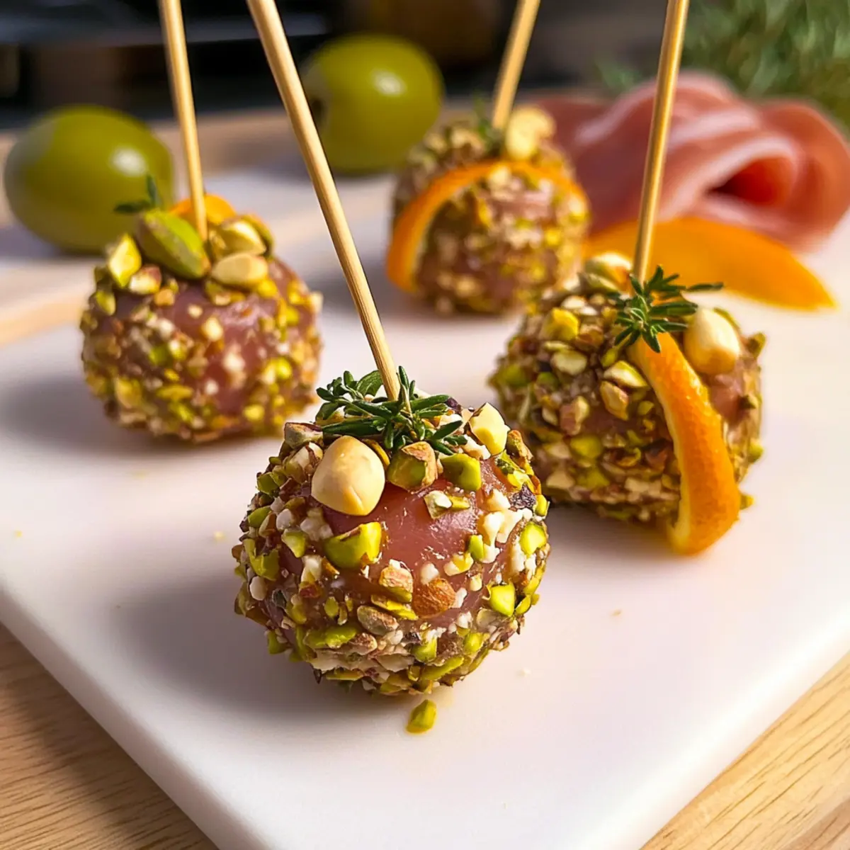 Goat Cheese & Prosciutto Bonbons