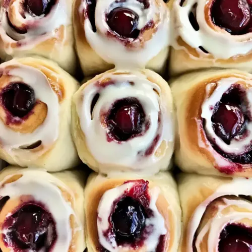 Cherry Cinnamon Rolls