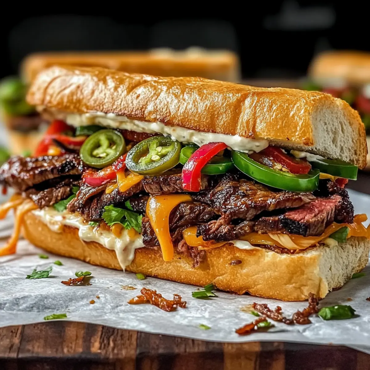 Korean Steak Sandwich