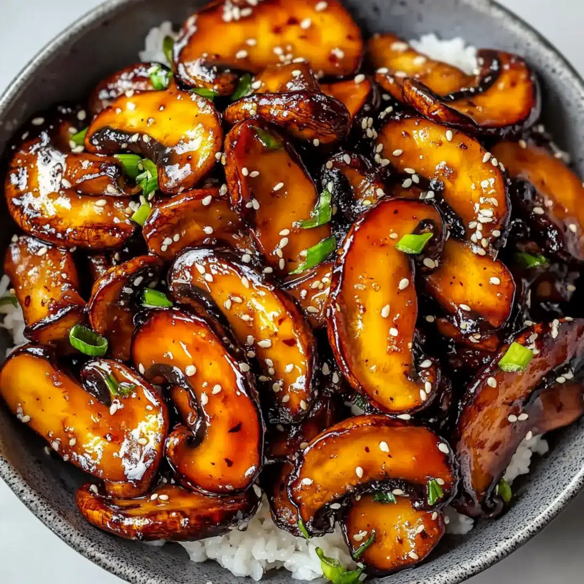 Spicy Gochujang Mushrooms