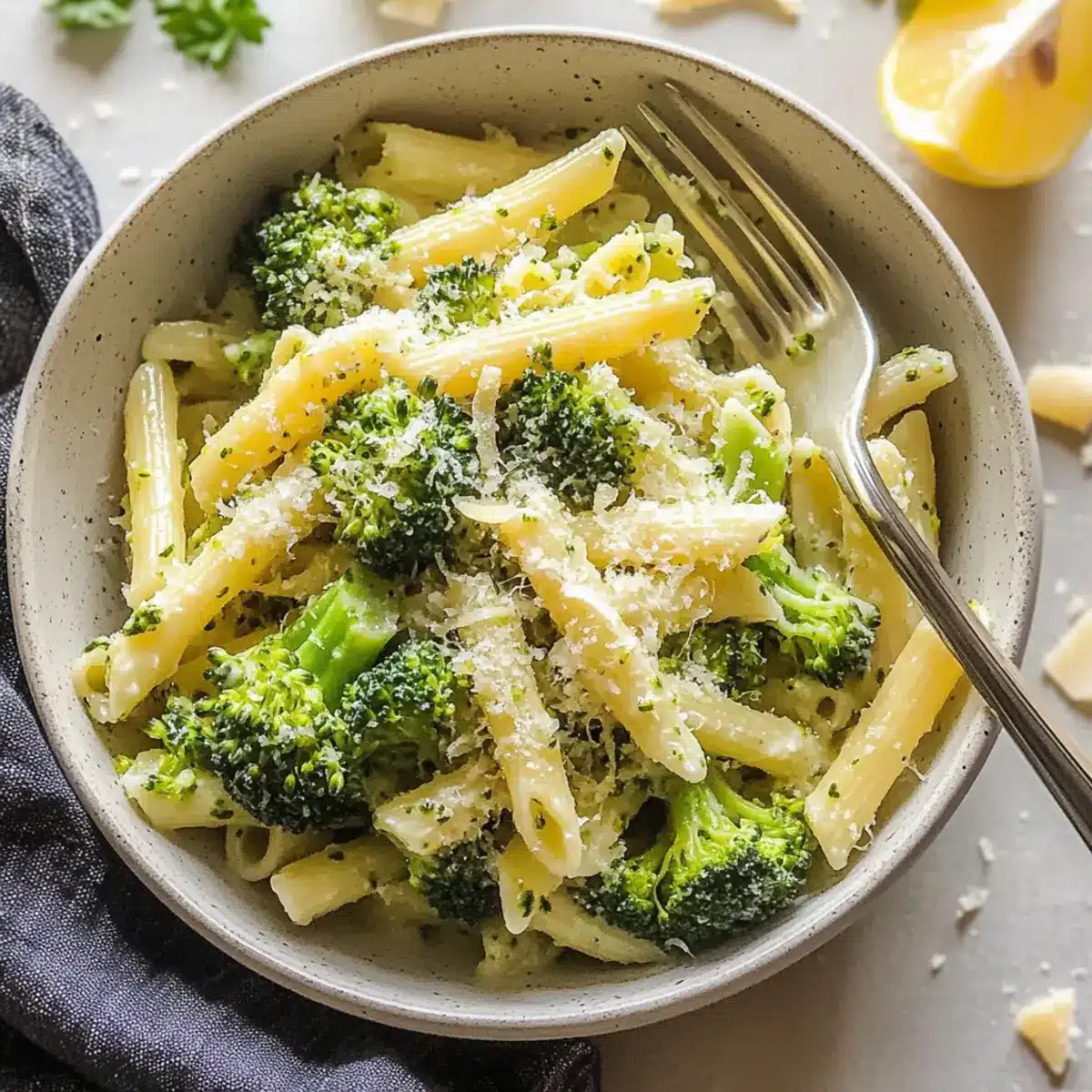 Lemon Broccoli Pasta