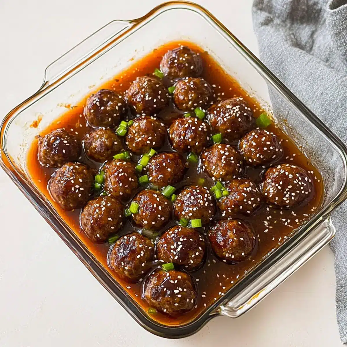 Sweet and Sour Meatballs