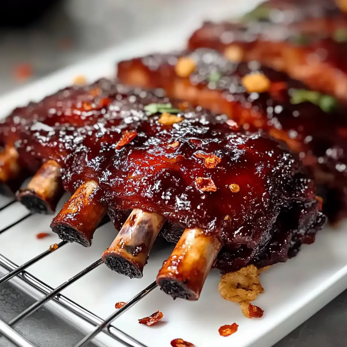 Sweet Chinese BBQ Ribs