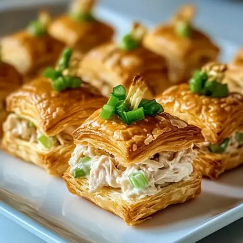 Chicken Salad Puffs