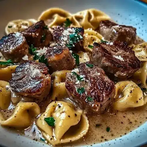 Garlic Steak Tortellini