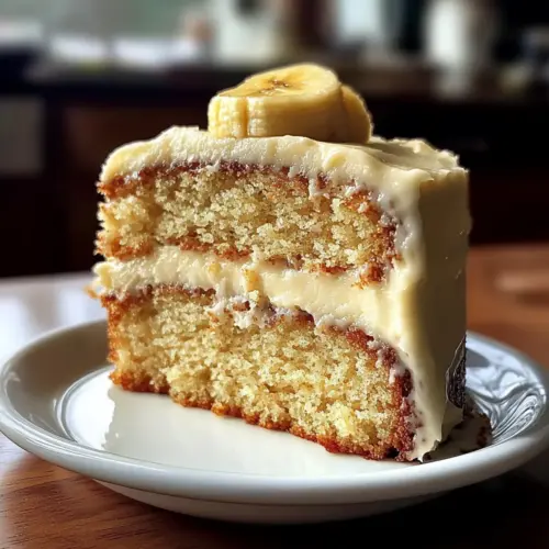 Banana Cake with Cream Cheese Frosting
