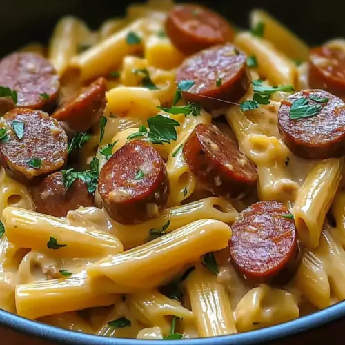 One Pot Kielbasa Pasta