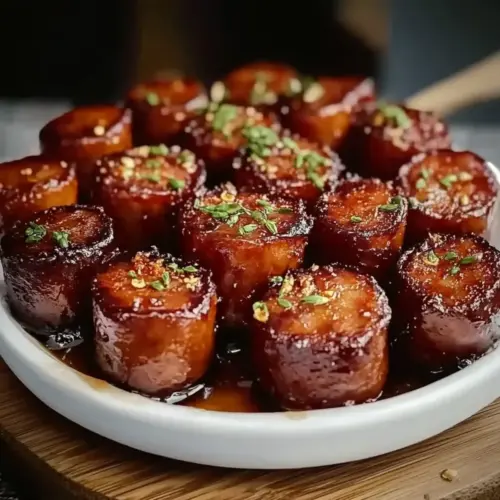 Candied Kielbasa Bites