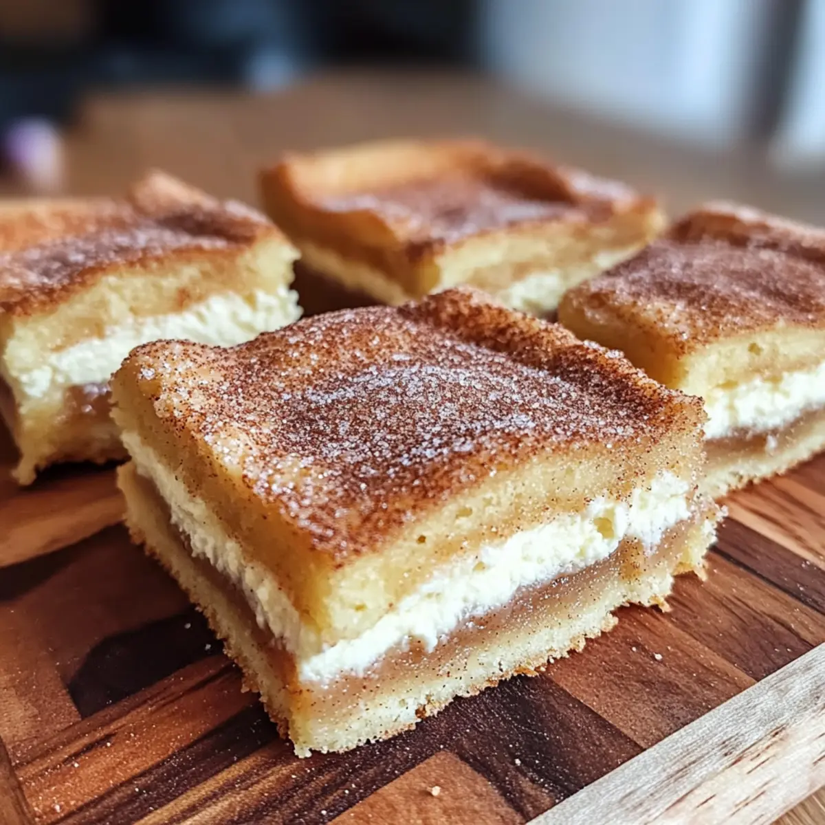 Churro Cheesecake Bars