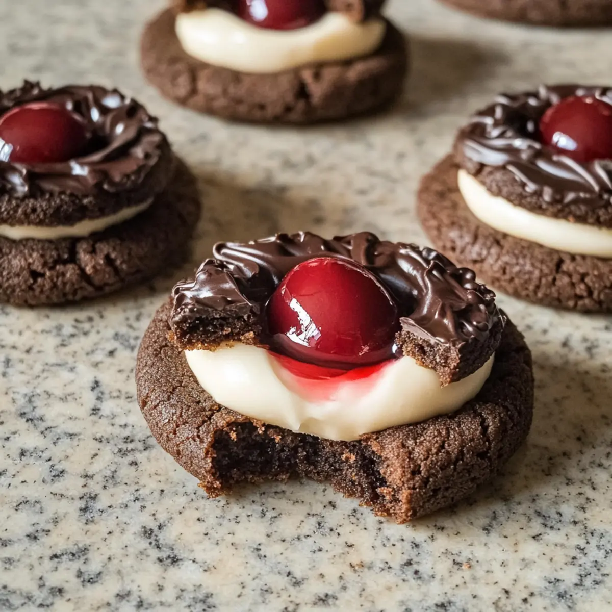 Gourmet Black Forest Cherry Cookies