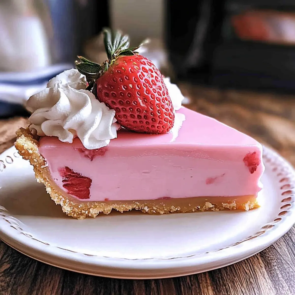 Strawberry Cream Cheese Jello Pie