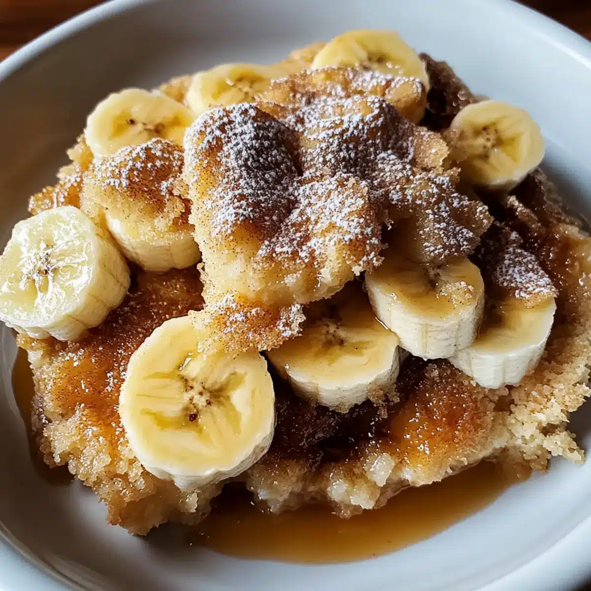 Southern Banana Cobbler