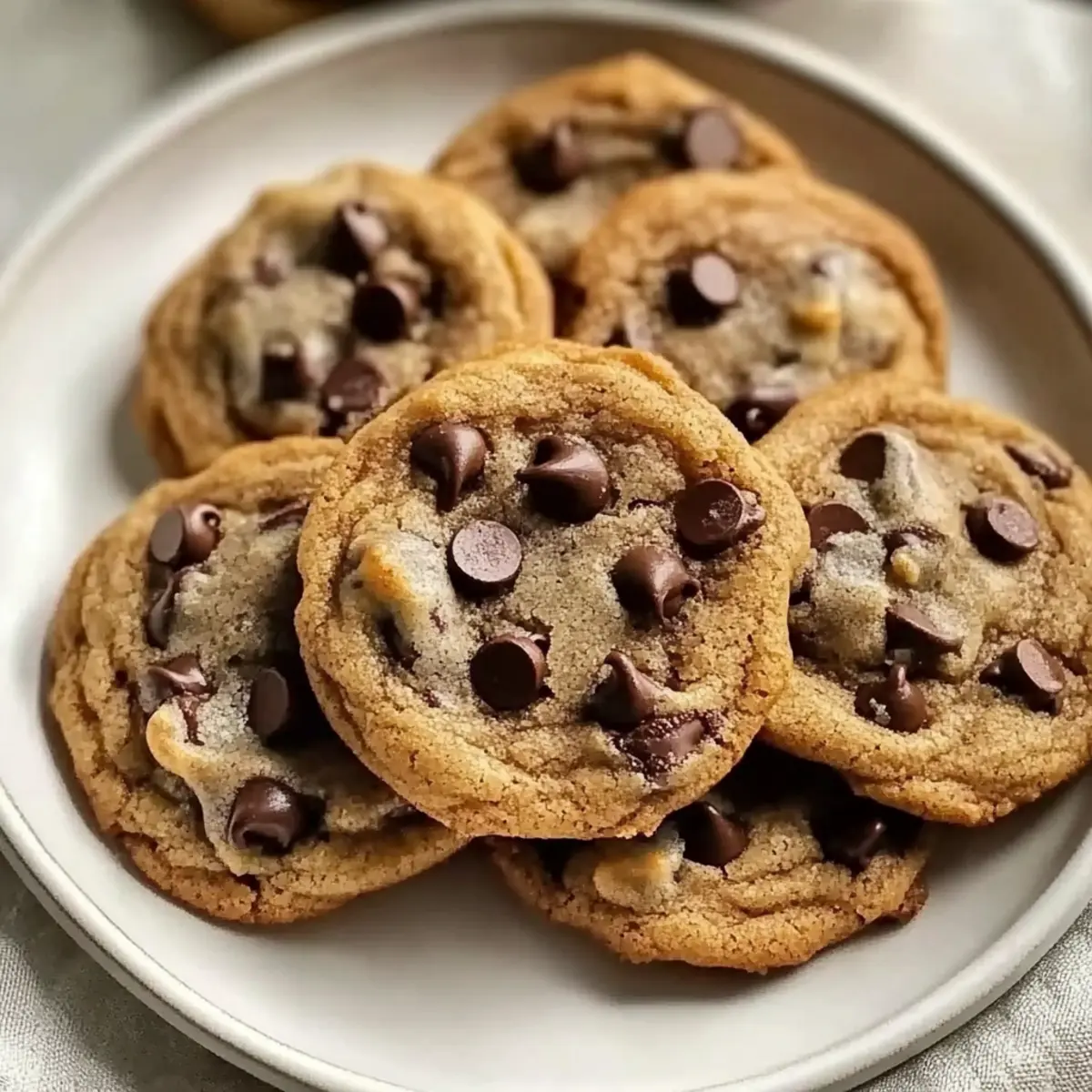 Decadent Banana Bread Chocolate Chip Cookies