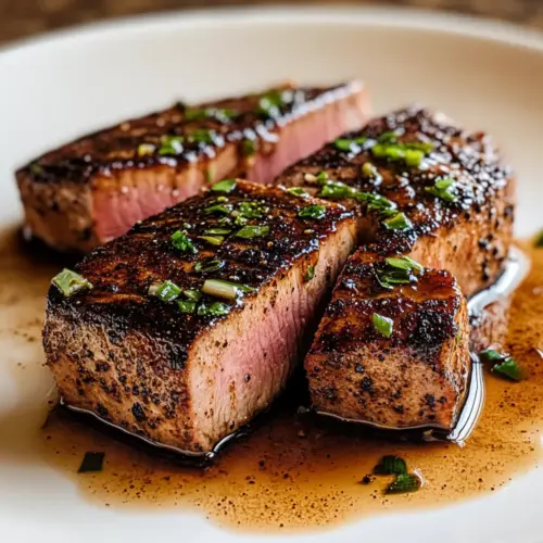 Blackened Balsamic Tuna Steaks