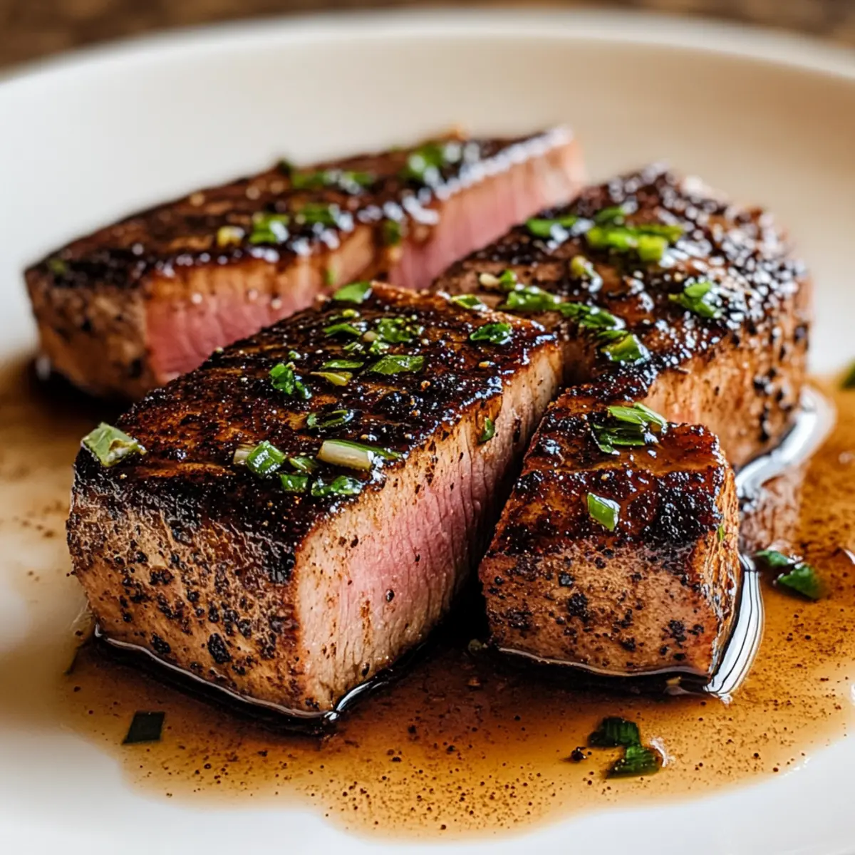 Blackened Balsamic Tuna Steaks