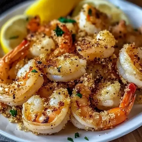 Air Fryer Garlic Parmesan Shrimp