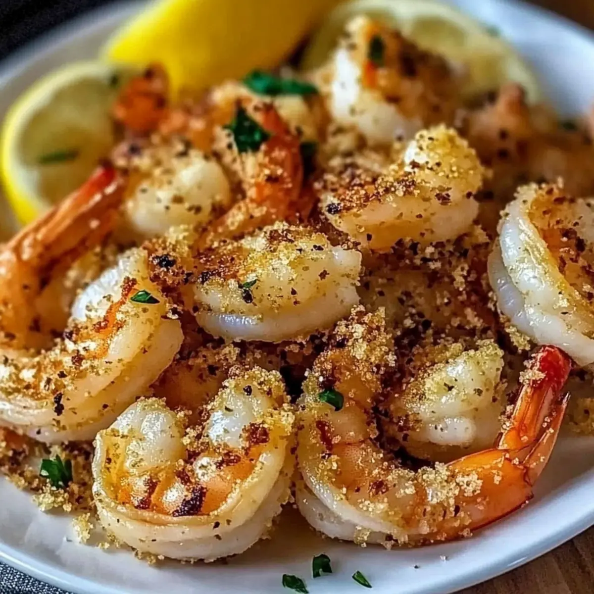 Air Fryer Garlic Parmesan Shrimp