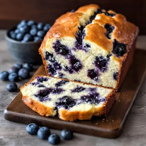 Blueberry Cream Cheese Bread